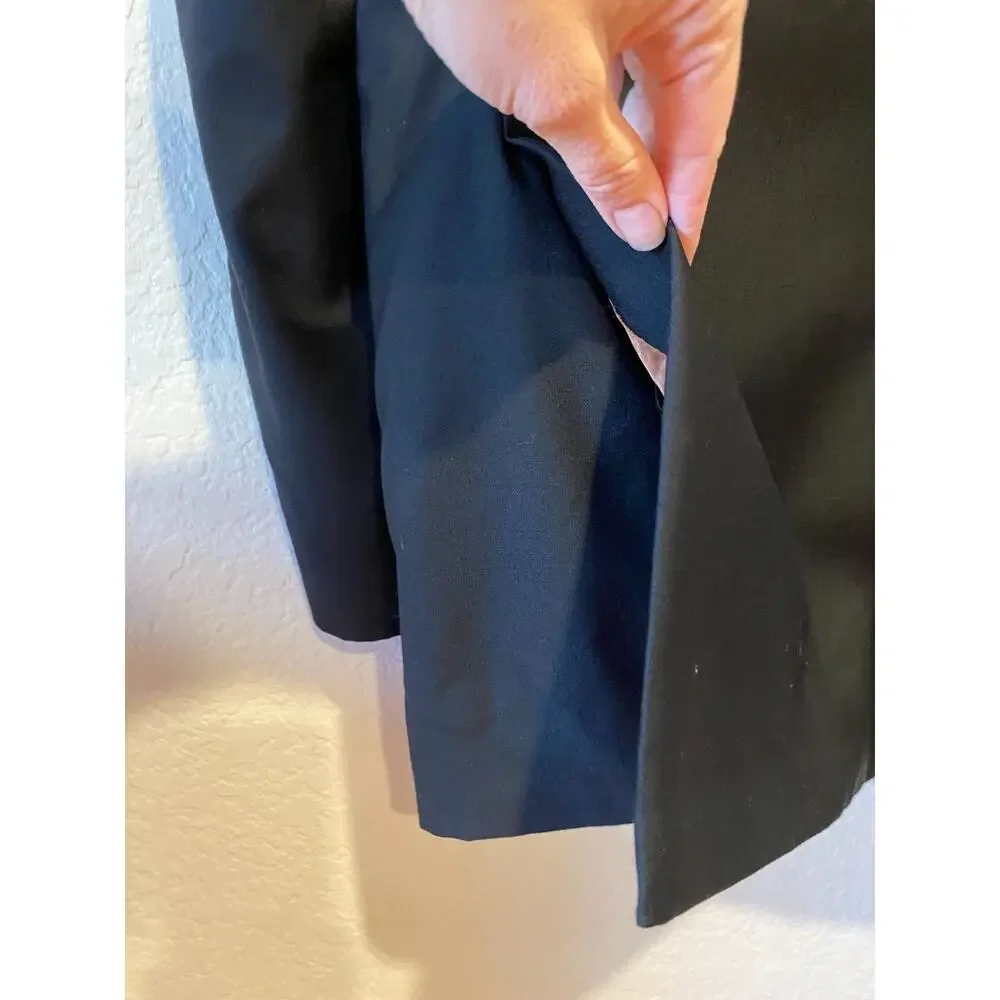 Jos A Bank Joseph Black Blazer‎ Size Slim Fit Wool Size 46L Formal Event Career